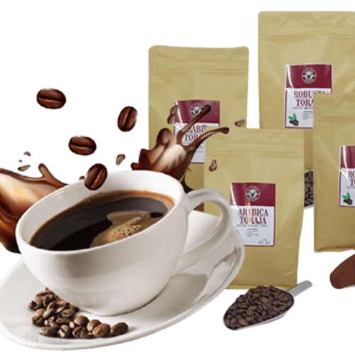 kopi toraja dekor