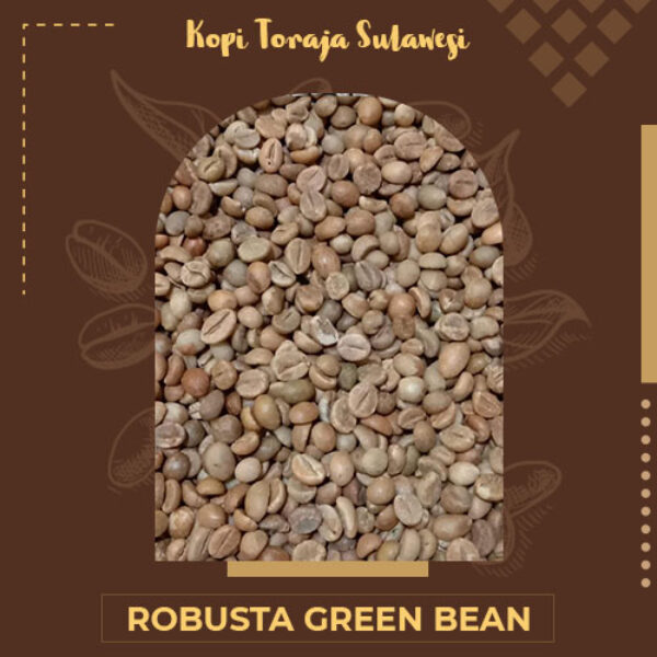 Kopi Robusta Toraja Green Bean Biji Kopi Mentah 1 Kg