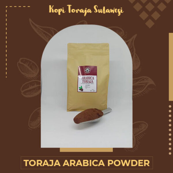 Kopi Arabica Toraja Bubuk/Powder 1 Kg/1000 Gram ( Kopi Bubuk )